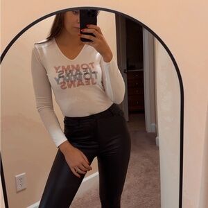 Tommy Hilfiger Bodysuit Long Sleeve White / Size S